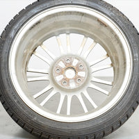 JDM Subaru WRX STI GRB BBS Forged 18x8.5 +55 Wheels & Winter Tires