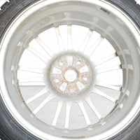 JDM Subaru WRX STI GRB BBS Forged 18x8.5 +55 Wheels & Winter Tires
