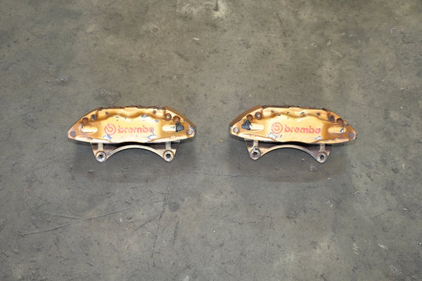 Used JDM 2002–2007 Subaru Impreza WRX STI Brembo Front Brake Calipers (Pair)