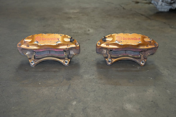 Used JDM 2002–2007 Subaru Impreza WRX STI Brembo Front Brake Calipers (Pair)